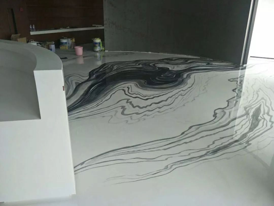 水墨藝術(shù)地坪