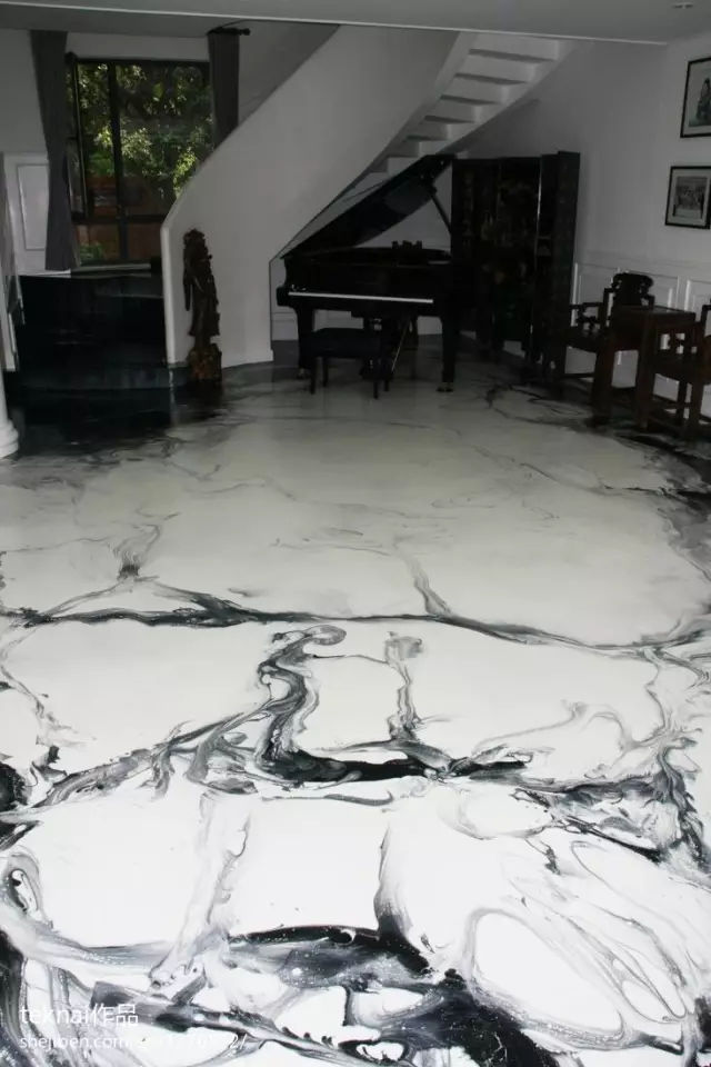 水墨藝術(shù)地坪
