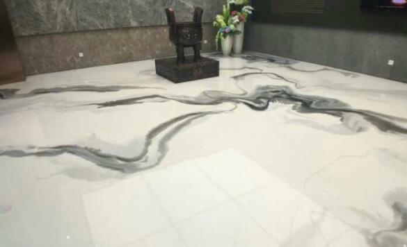 水墨藝術(shù)地坪